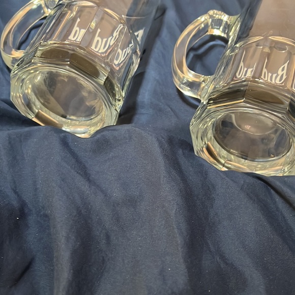 “King of Beers” - Bud Beer Mugs (2) - Picture 3 of 5